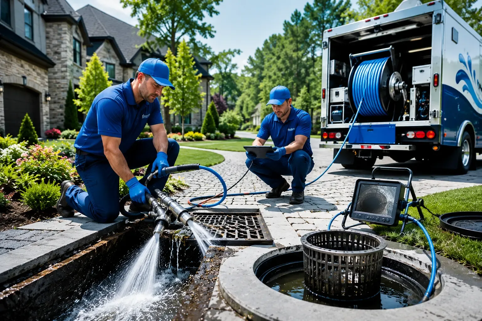 Local outdoor drain cleaning professionals in Ravenna, OH